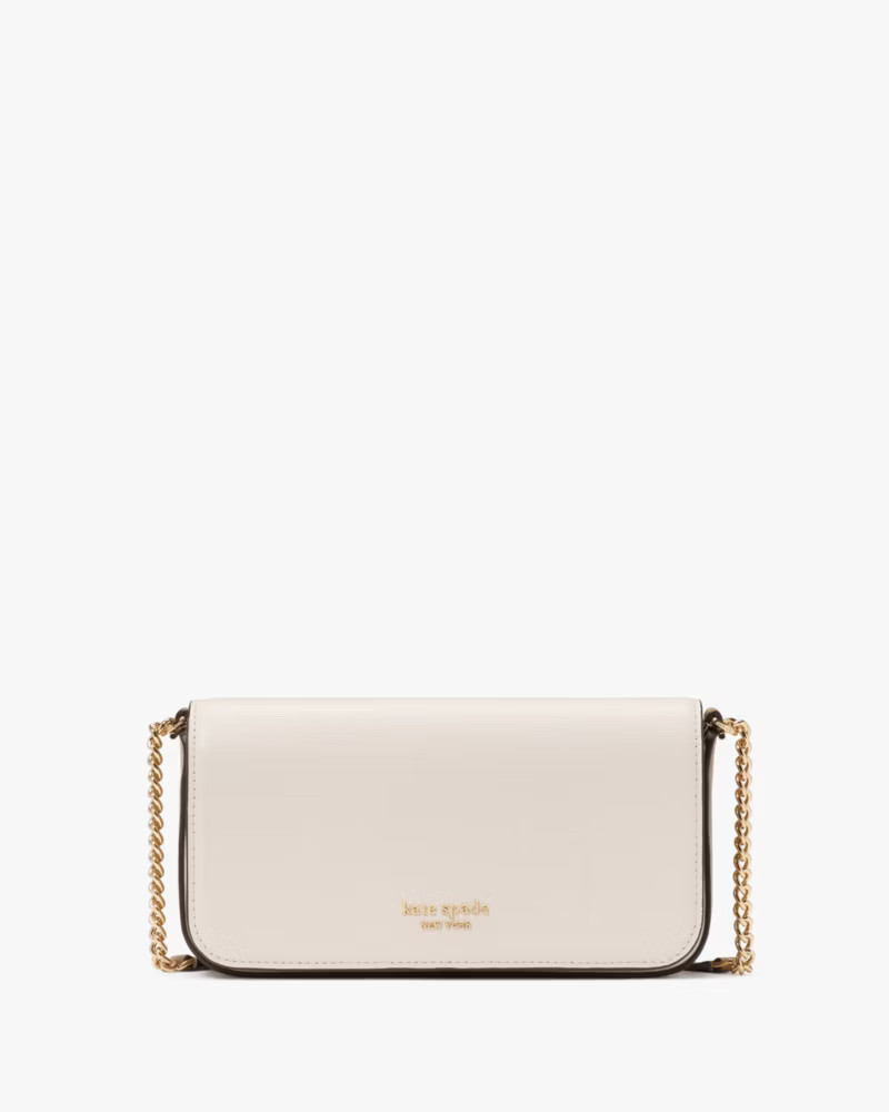 Devin Colorblocked Flap Chain Wallet | Kate Spade Outlet
