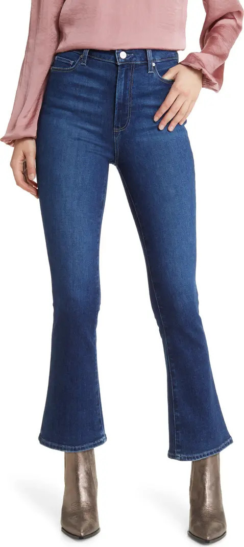 PAIGE Claudine High Waist Ankle Flare Jeans | Nordstrom | Nordstrom