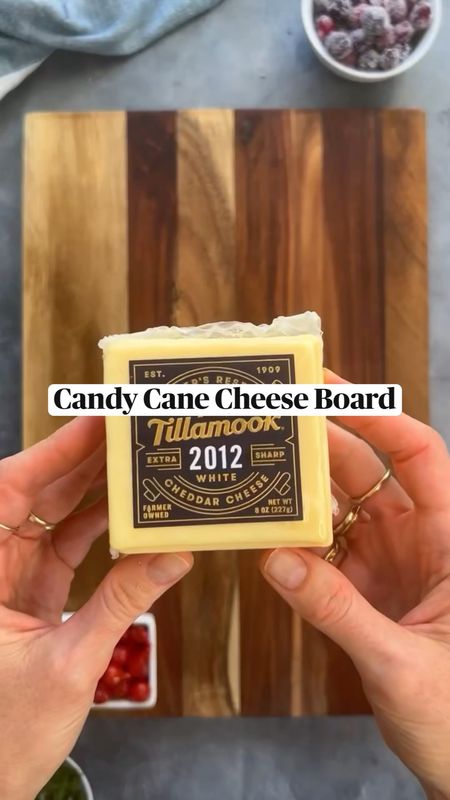 CANDY CANE CHEESE BOARD. Simply alternate red and white ingredients. Last year, I made this board with my fave @tillamook Maker’s Reserve Extra Sharp White Cheddar.

#LTKHoliday #LTKGiftGuide #LTKSeasonal