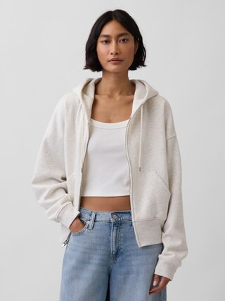 VintageSoft Wedge Zip Hoodie | Gap (US)