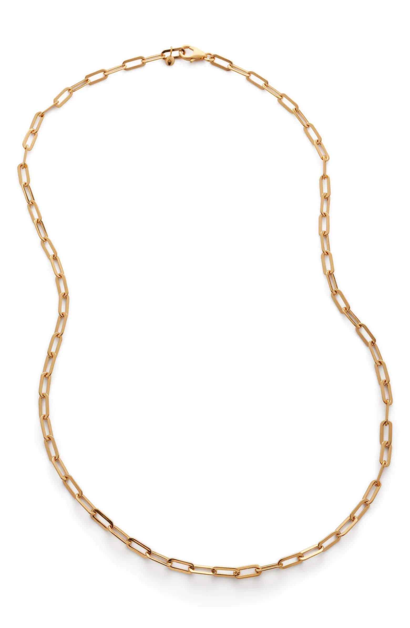 Deco Paper Clip Chain Necklace | Nordstrom