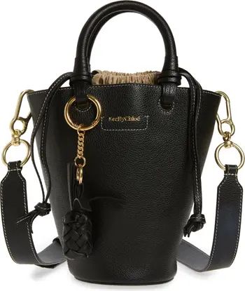 See by Chloé Cecilia Small Leather Bucket Bag | Nordstrom | Nordstrom