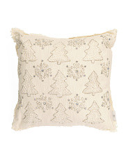 20x20 Embroidered Trees Pillow | Throw Pillows | T.J.Maxx | TJ Maxx