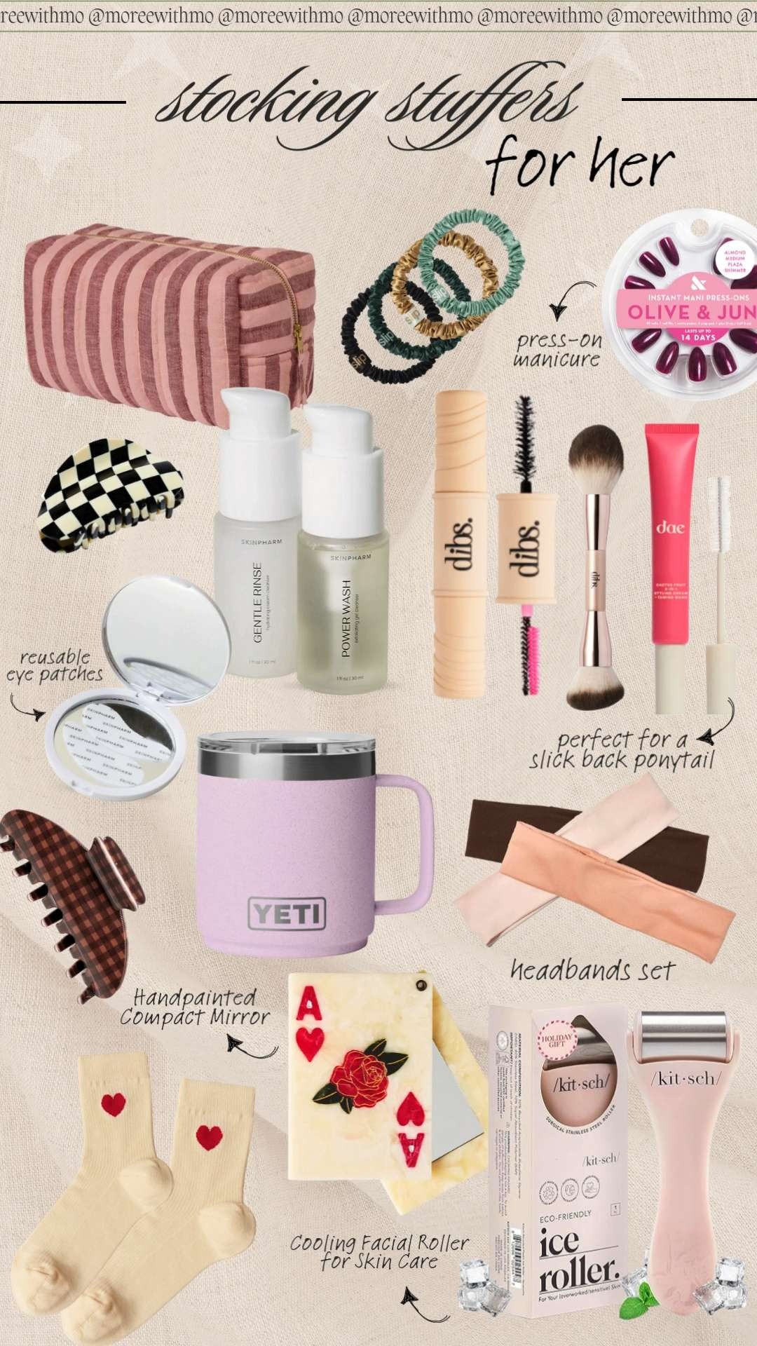 Stocking stuffers for her she’ll actually love — cozy, cute, and totally practical little gifts that make her smile. Which one would you add to your stocking?
 

 #LTKGiftGuide #LTKHoliday #LTKmorningroutine