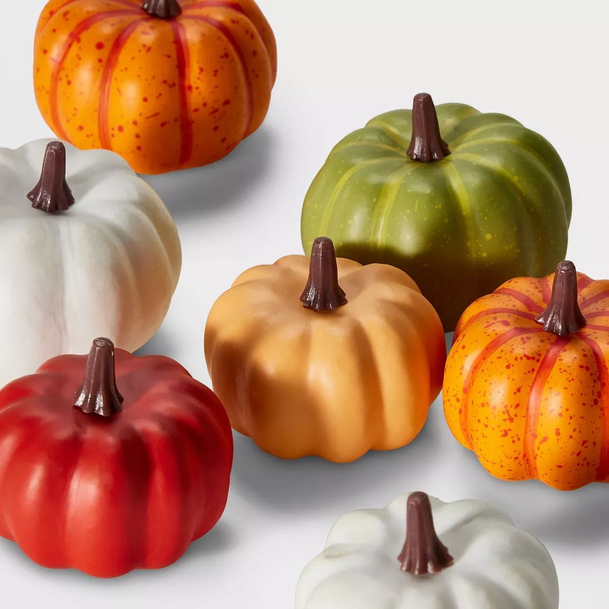 8ct Harvest Bag of Pumpkin Figurine Set - Hyde & EEK! Boutique™ | Target