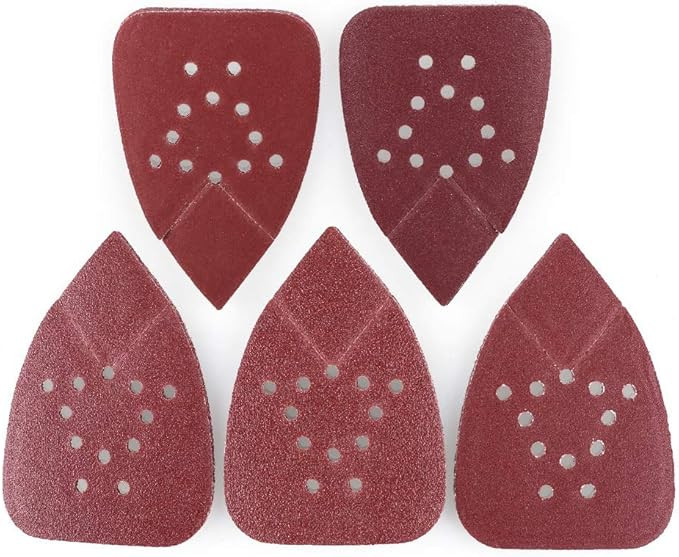 Sanding Pads for Black and Decker Mouse Sanders by LotFancy, 50PCS 60 80 120 150 220 Grit Sandpap... | Amazon (US)