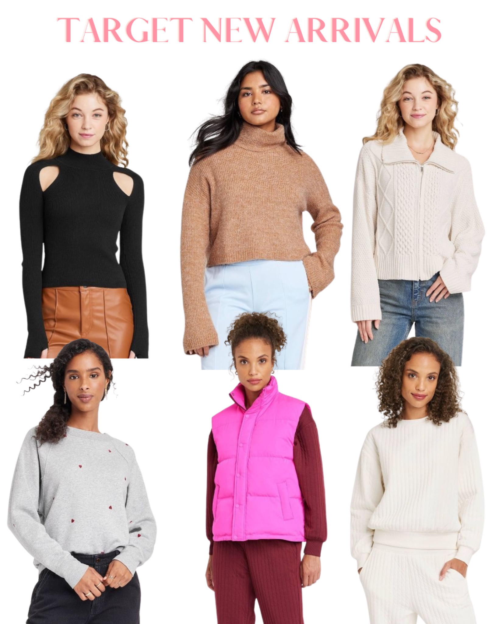 Target Fall Fashion New Arrivals, Sweaters, Puffer Vest
#LTKSeasonal
#LTKHoliday
#LTKunder50

#LTKHoliday #LTKSeasonal #LTKunder50