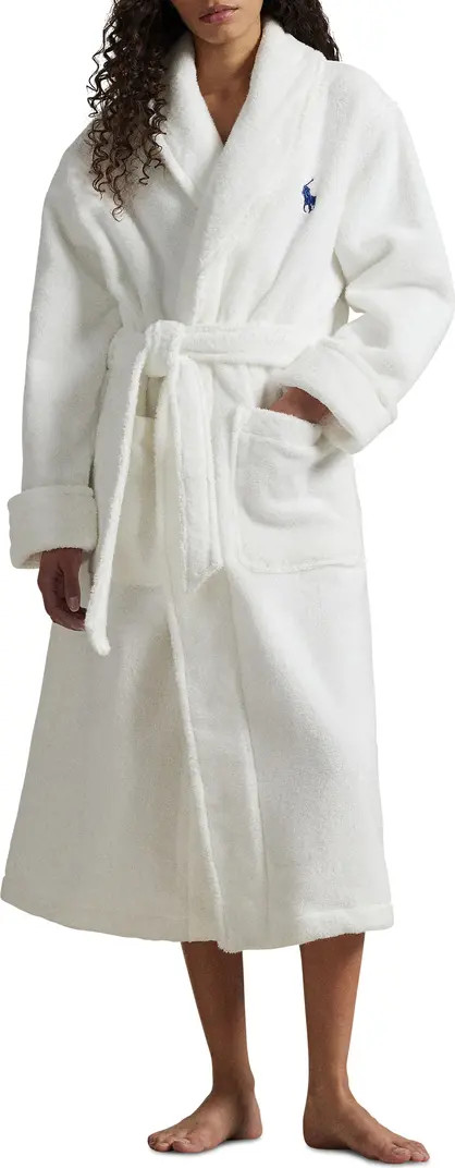 Bear Print Organic Cotton Robe | Nordstrom Rack