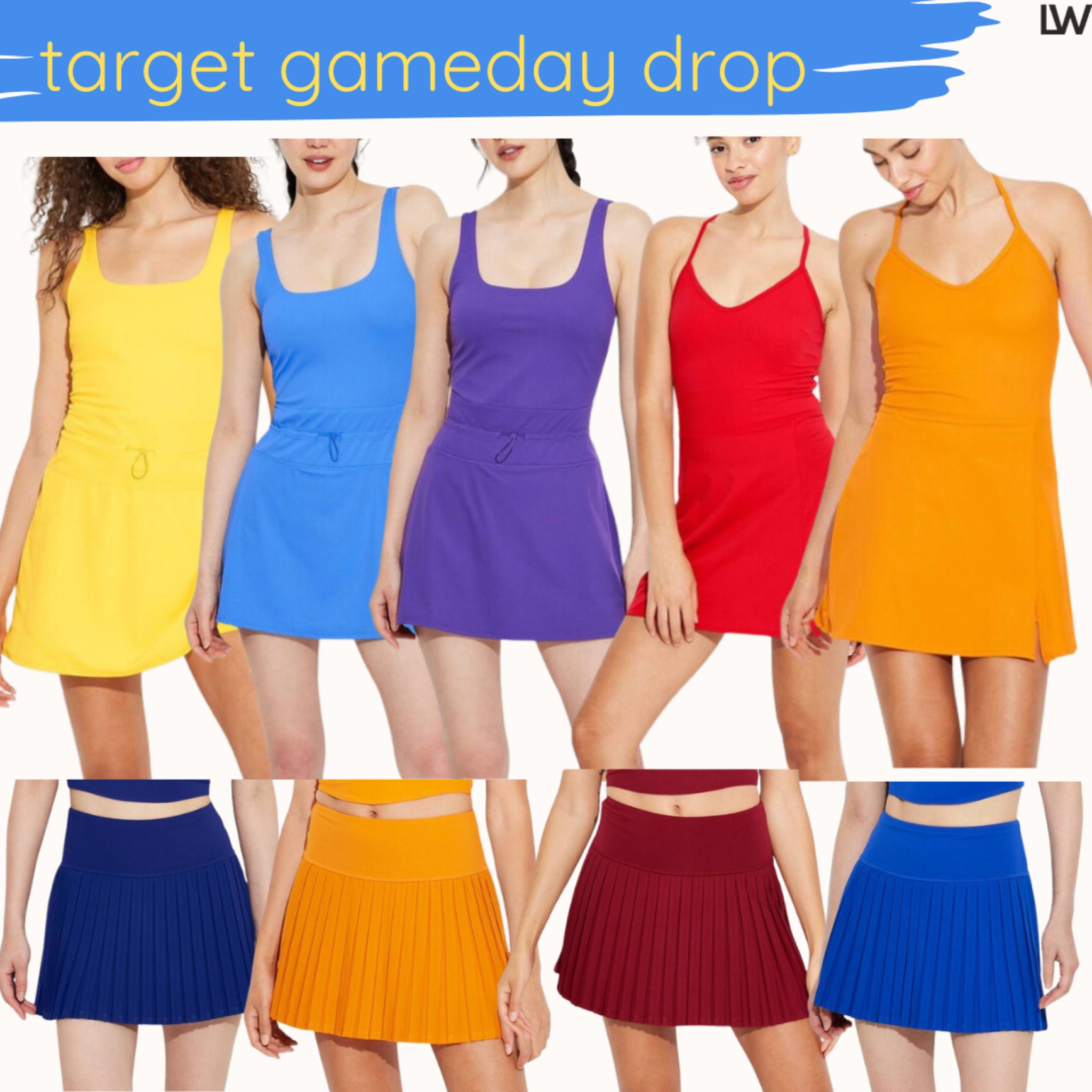 Target released some GameDay pieces that are perfect for sportier game day vibes. All the colors! I would true to size in these 🧡💛💙💜

#LTKActive #LTKFindsUnder50 #LTKU