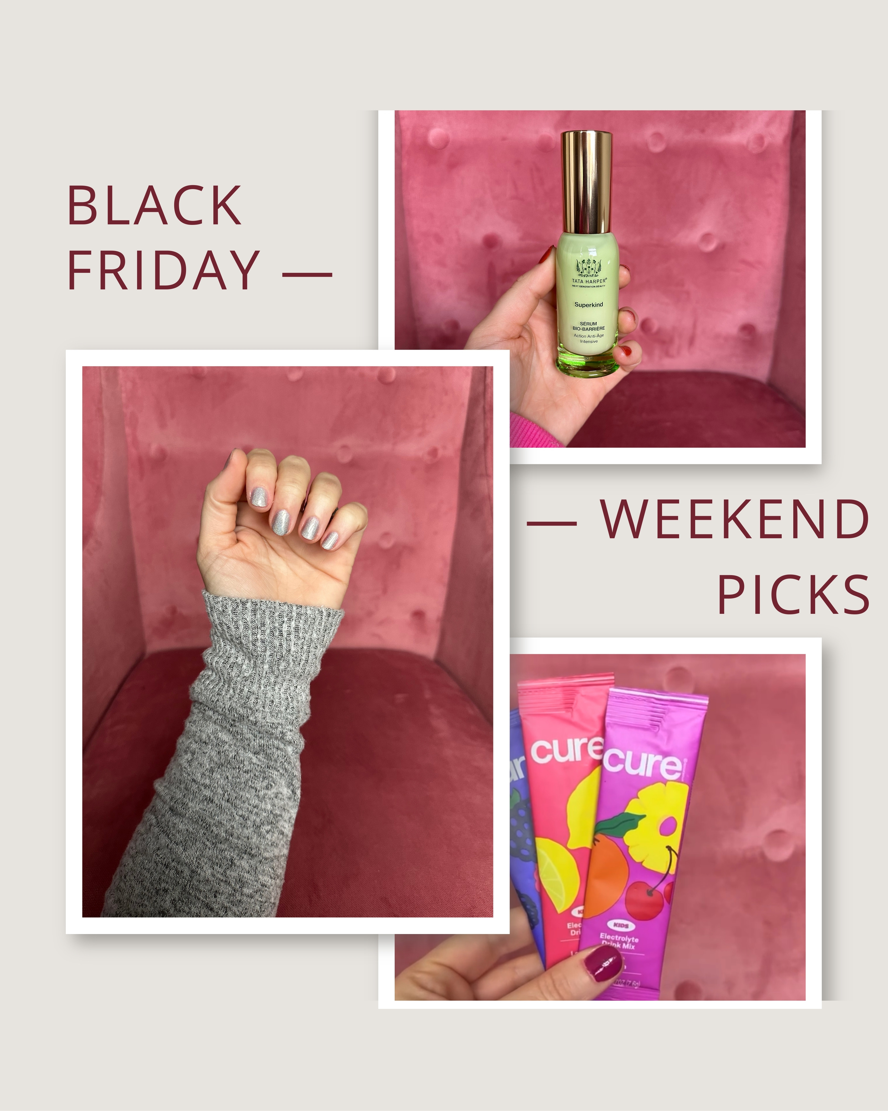 My picks for Black Friday weekend! These are my favorite things in the wellness and beauty categories and shops that I'm purchasing from this cyber week. 

 #LTKCyberWeek #LTKGiftGuide #LTKHoliday