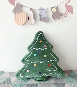 Plush Toy Christmas Series Pillow Pillow Christmas Tree Santa Claus Sends his Girlfriend a Gift P... | Amazon (US)