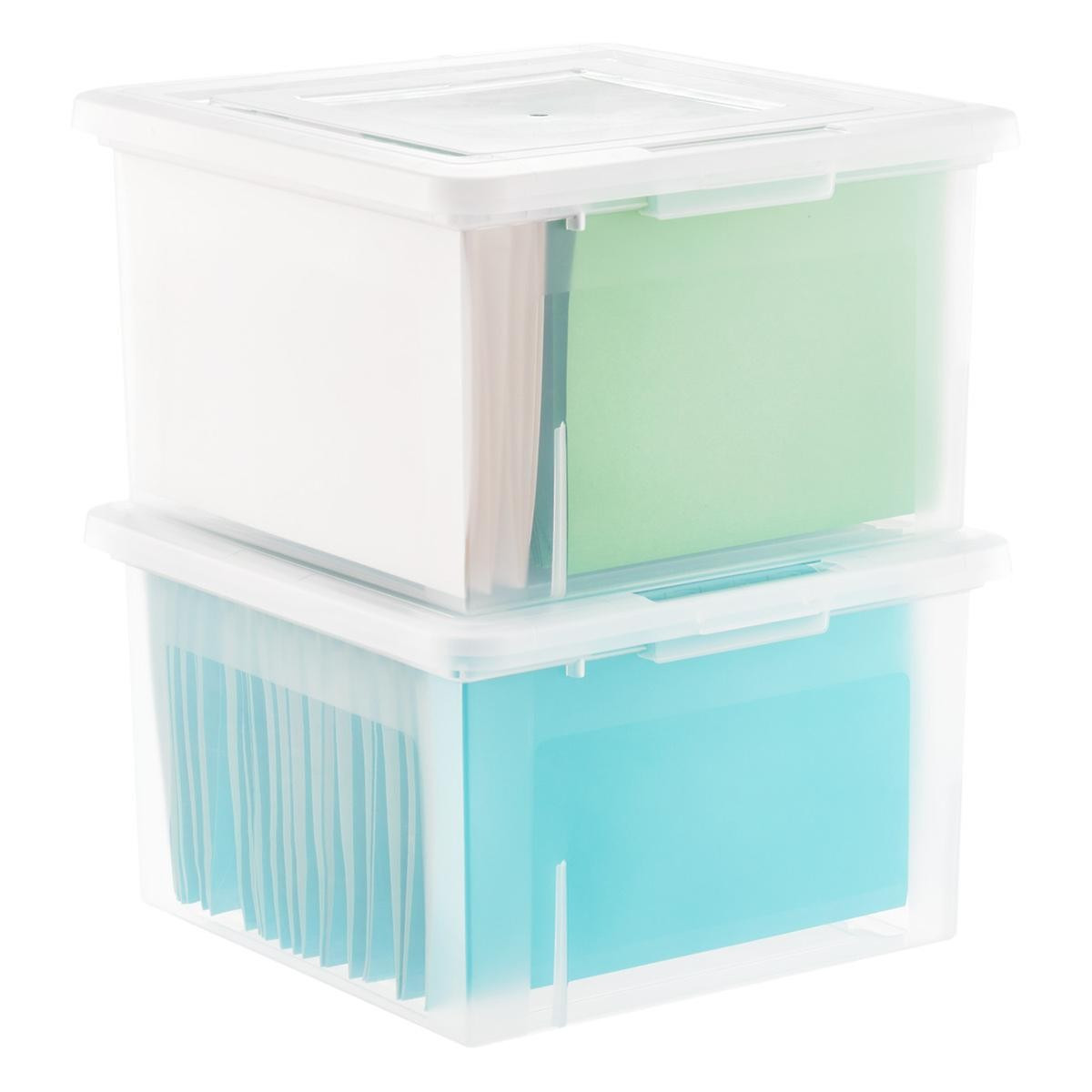 Iris Letter/Legal File Box | The Container Store