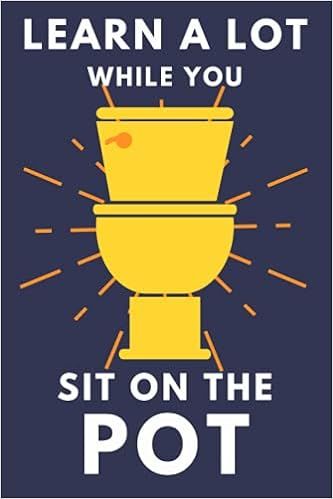 Learn A Lot While You Sit On The Pot: Funny Bathroom Trivia Book For Adults & Older Teens (THINGS... | Amazon (US)