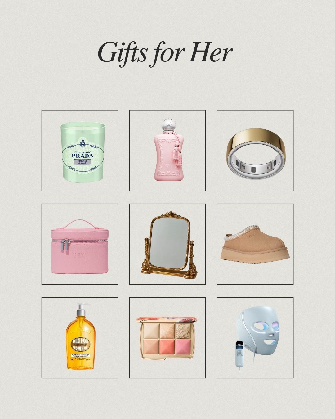 Beauty gift ideas for her - based on what I already own and love 

#LTKHoliday #LTKBeauty #LTKGiftGuide