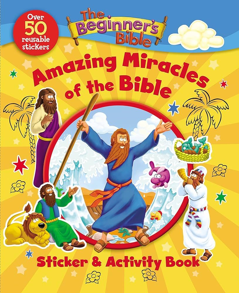 The Beginner's Bible Amazing Miracles of the Bible Sticker and Activity Book | Amazon (US)