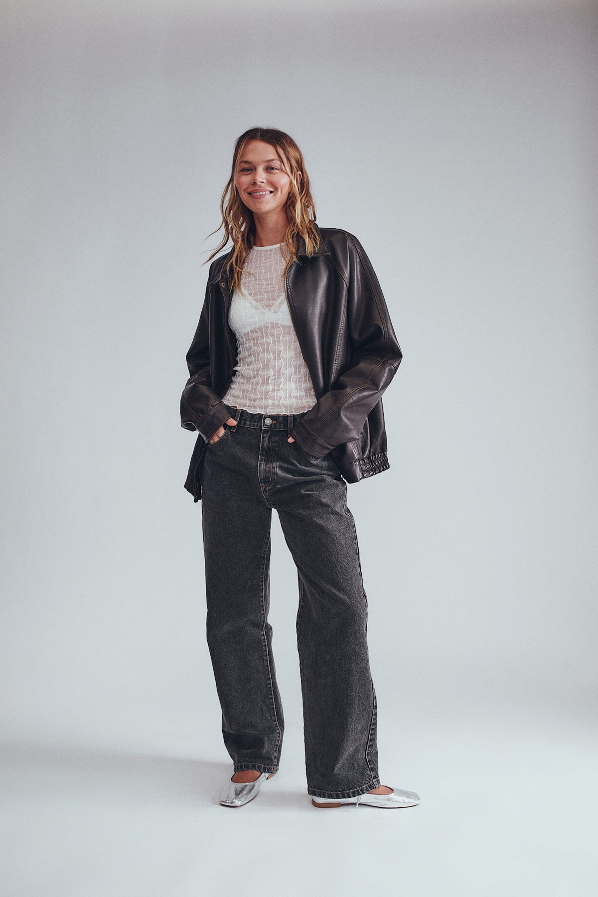 Faux Leather Bomber Jacket | Cotton On (US)