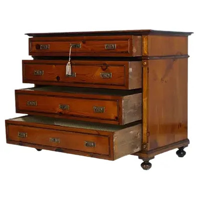 Antique Neoclassical Commode | Chairish