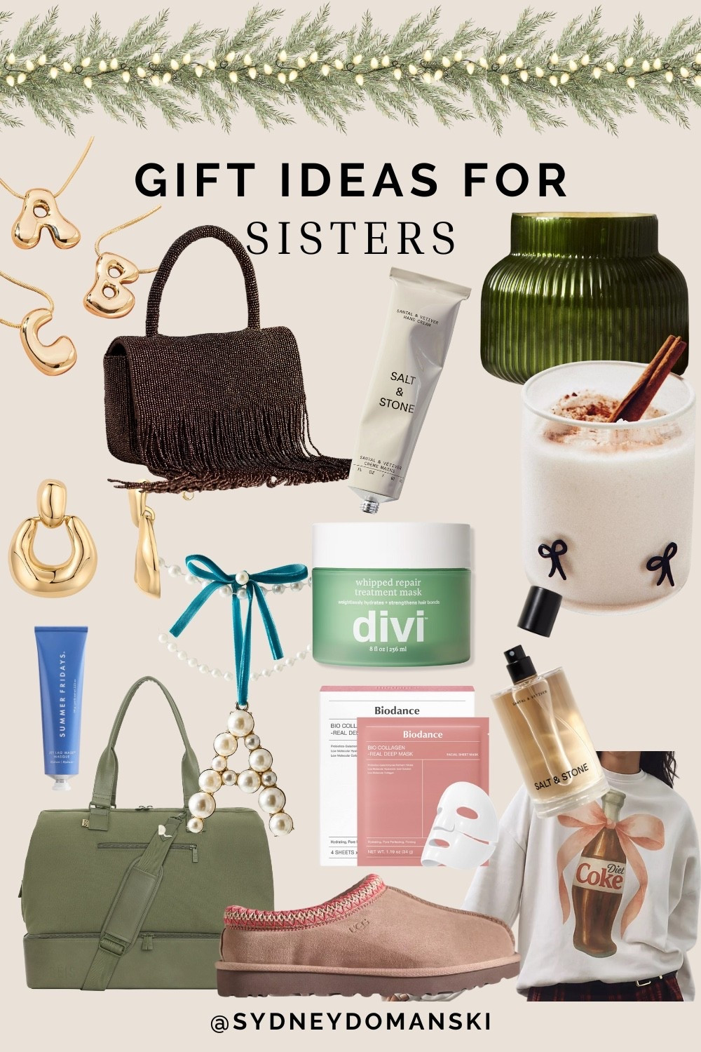 A gift guide for sisters! Simple gift ideas for your sister, sister in-law, or even your girlfriends! Snag these gifts on Black Friday sale while they are in stock! 

#giftguide #girlgift #sistergiftguide #blackfriday #blackfridaydeal 

#LTKSaleAlert #LTKHoliday #LTKGiftGuide