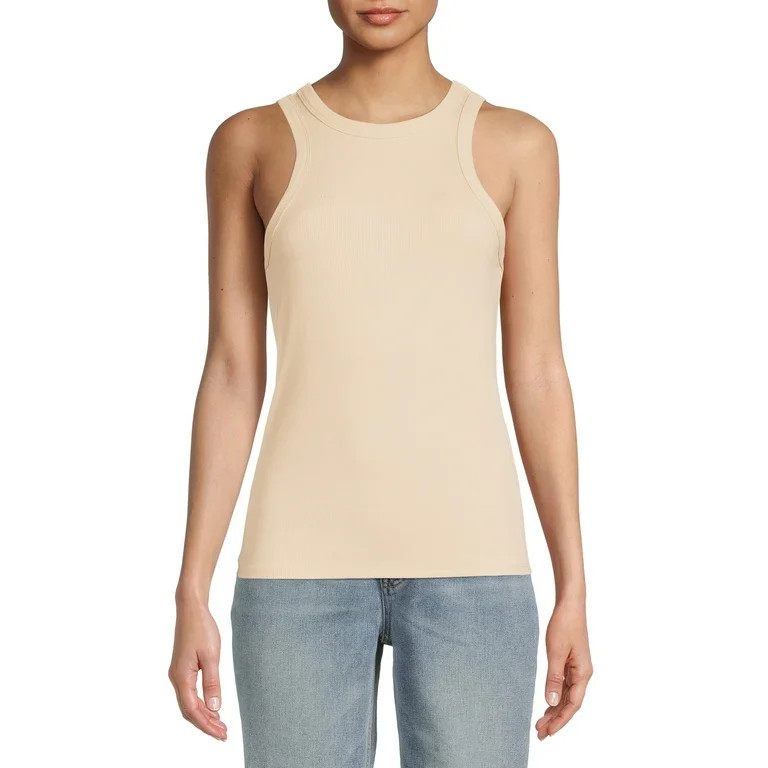 No Boundaries Junior's High Neck Tank Top | Walmart (US)