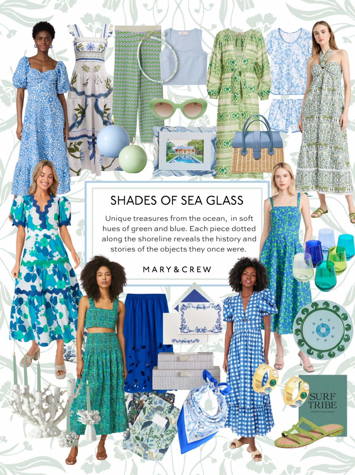Color study// shades of sea glass 

#LTKFind #LTKSeasonal #LTKstyletip
