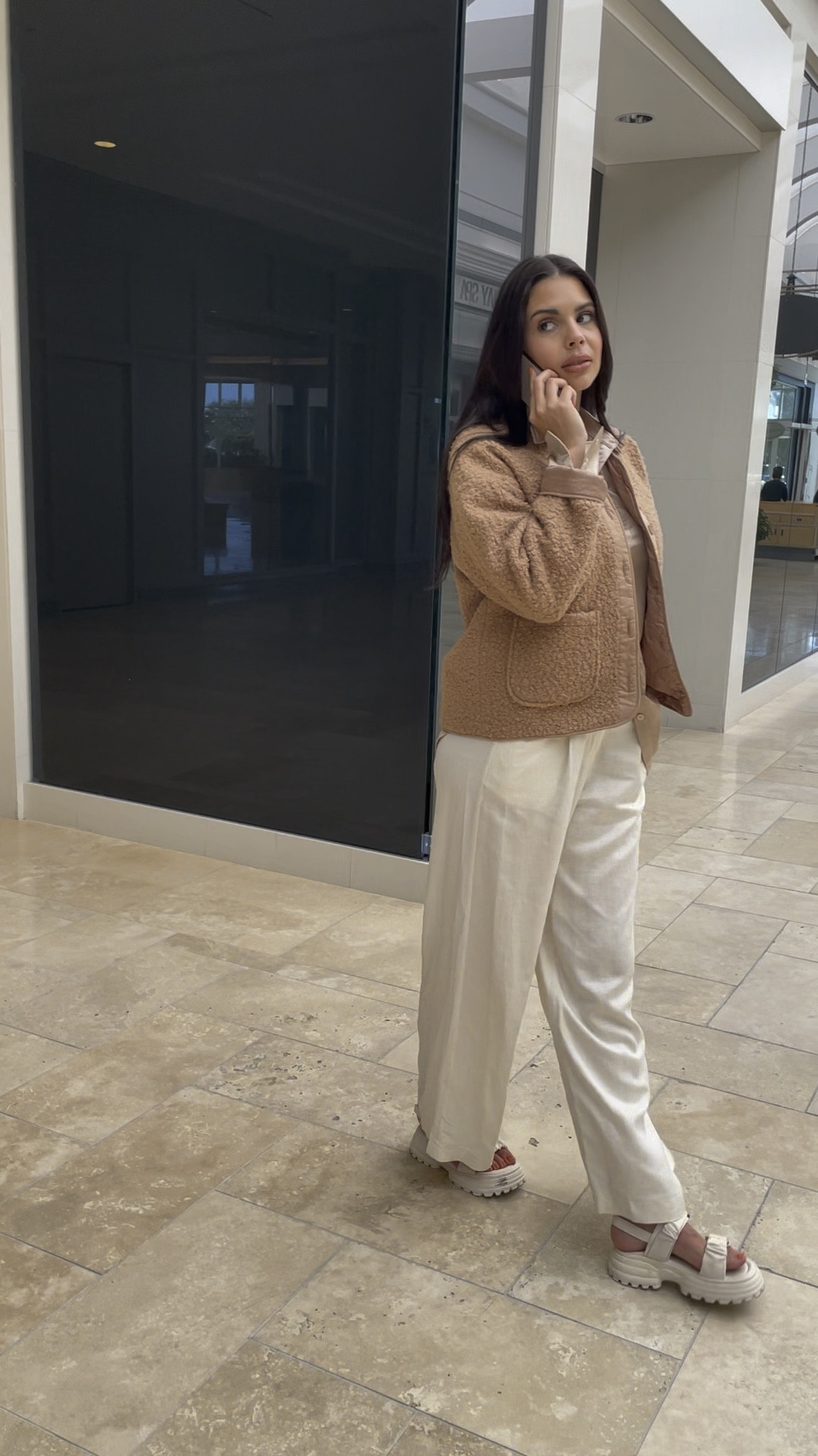 Wonderful outfit with cropped fuzzy jacket for your next business meeting …..xo 

#LTKVideo #LTKstyletip #LTKworkwear