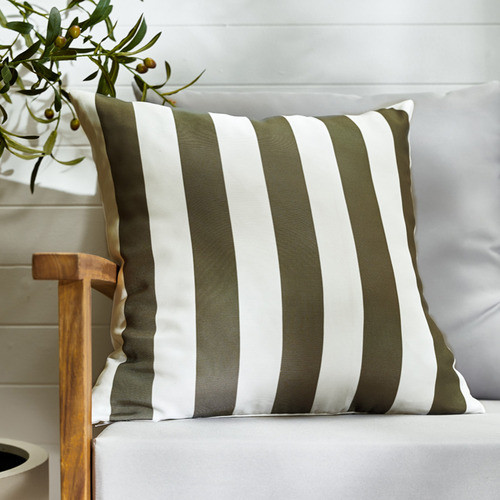 Temple & Webster Striped Outdoor Cushion | Temple & Webster AU
