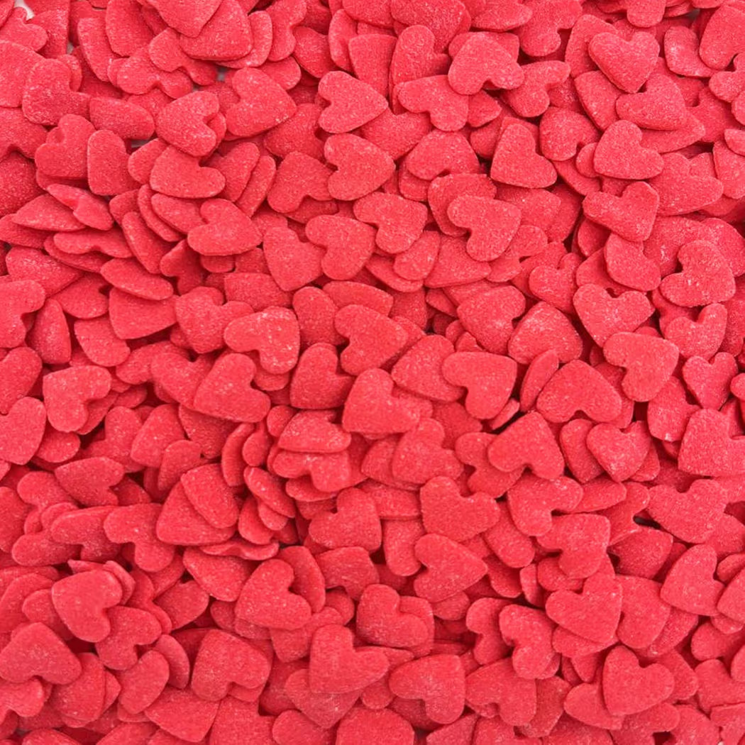 Valentines Sprinkles Red Hearts Sprinkles Cupcake Cake Decoration Cake Cookie IceCream Donut 3.4o... | Amazon (US)
