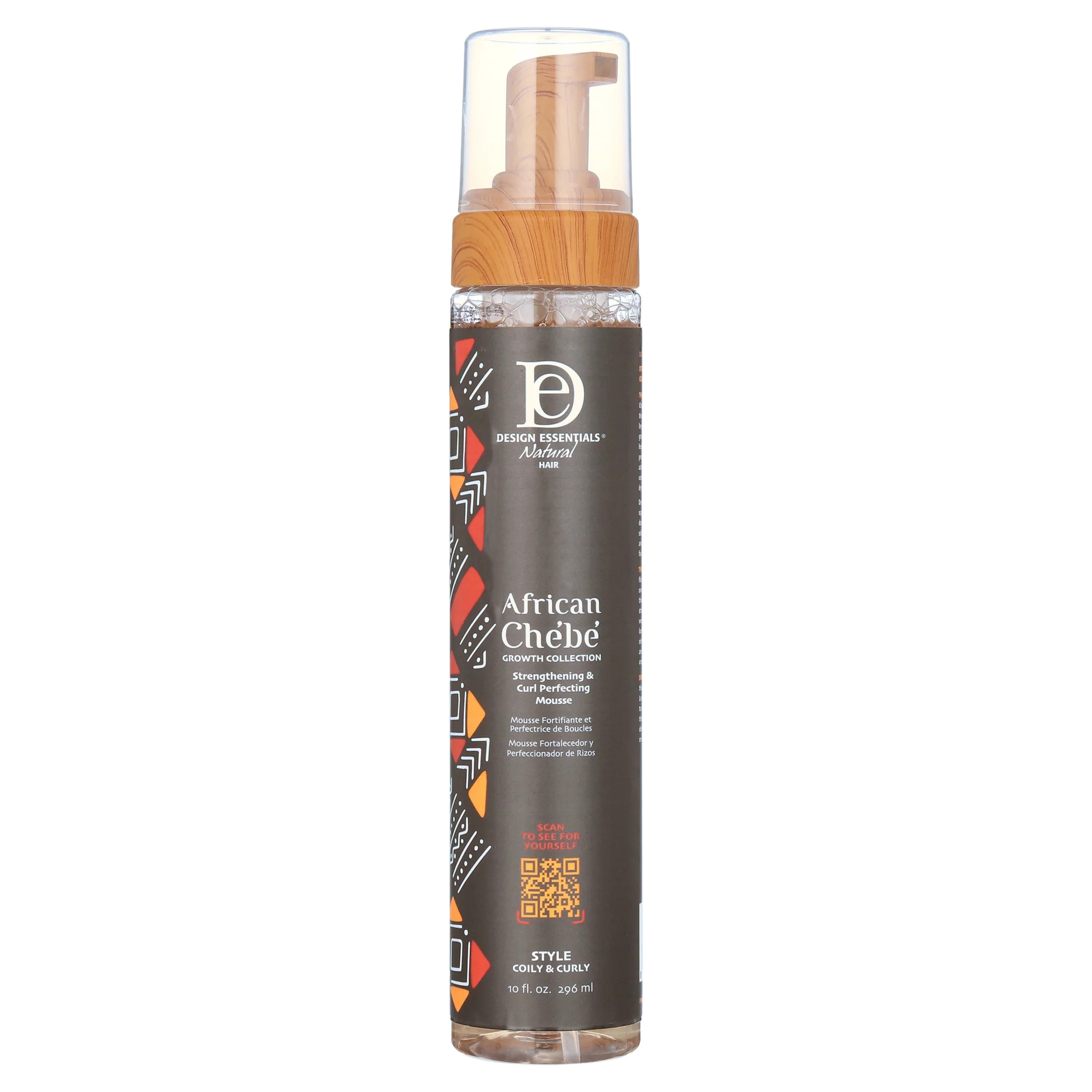 Design Essentials Chebe Strengthening & Curl Perfecting Mousse 10oz. Curly Hair, Moisturizing - W... | Walmart (US)