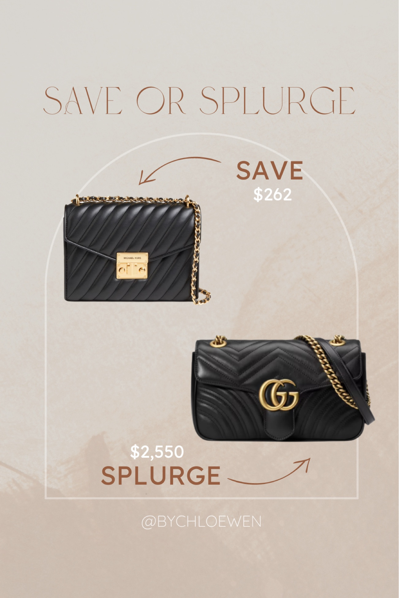 Save OR Splurge: Gucci GG Marmont Small Matelesse Shoulder Bag! 

#saveorsplurge
#lookforless
#dupe
#fall
#fallfashion
#fallstyle
#blackpurse
#blackcrossbody
#crossbodypurse
#gucci
#guccipurse
#guccicrossbody
#guccidupe
#datenight 

#LTKworkwear #LTKsalealert #LTKitbag