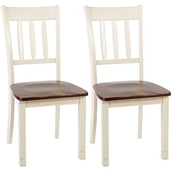 Signature Design by Ashley D583-02 Dining Chair, Beige | Amazon (US)