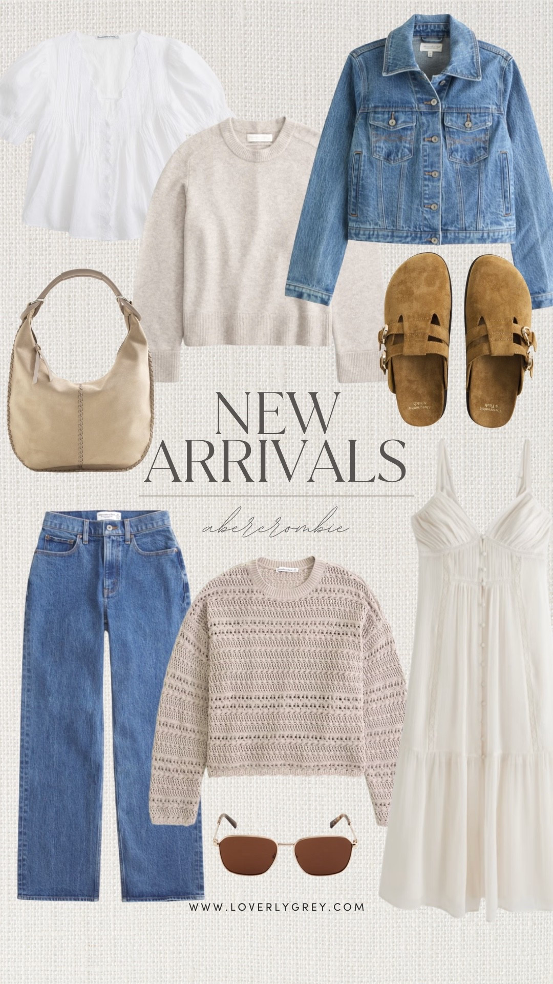 Some new arrivals from Abercrombie! Several of these pieces are perfect for transitioning into spring! 

Loverly Grey, Abercrombie, new arrivals, denim, denim jacket, sweater 

#LTKSeasonal