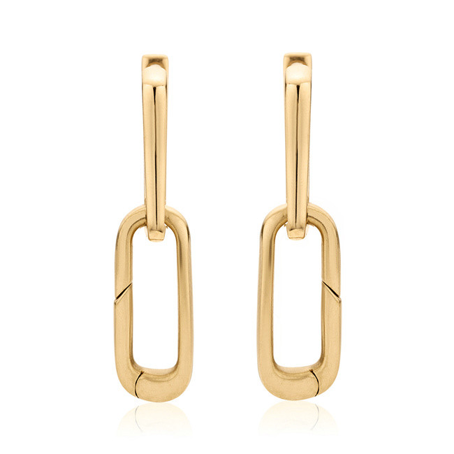 Alta Capture Charm Earrings | Monica Vinader (US)