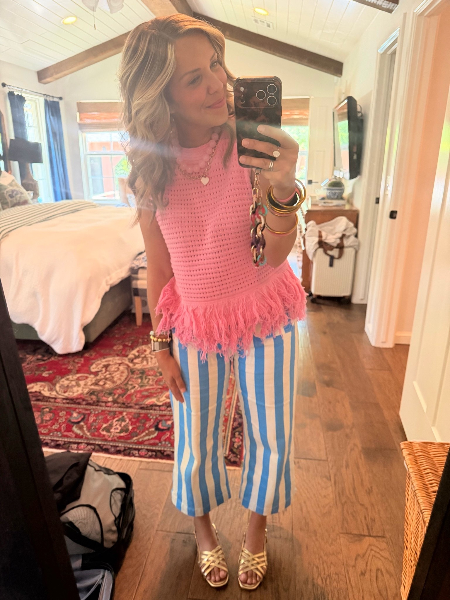 Fun pop of color outfit 💕💕💕

#LTKdayinmylife #LTKgrwm #LTKootd