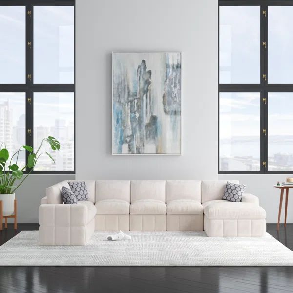 8 - Piece Upholstered Sectional | Wayfair North America