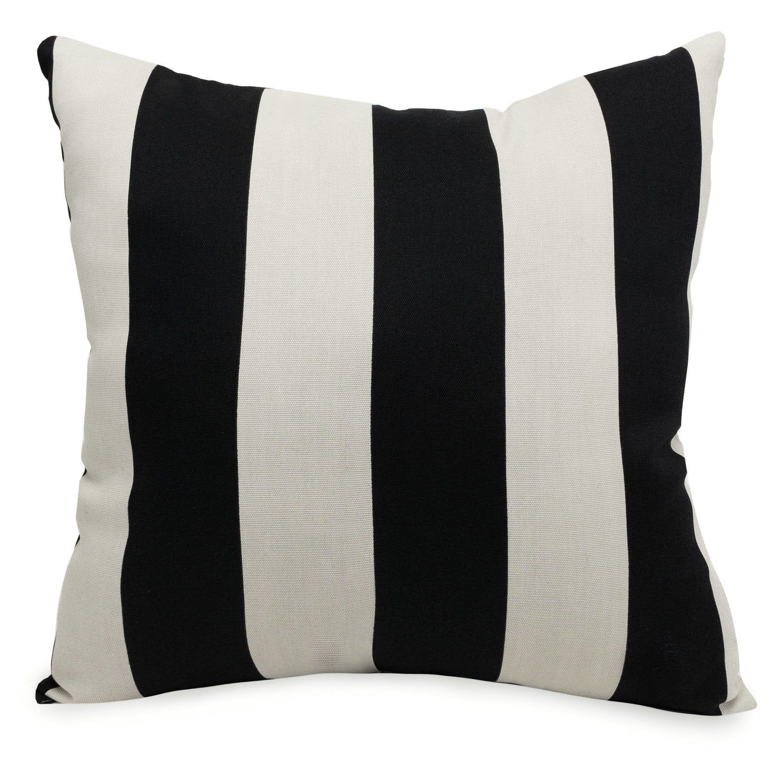 Majestic Home Goods Vertical Stripe Indoor / Outdoor Large Pillow | Walmart (US)