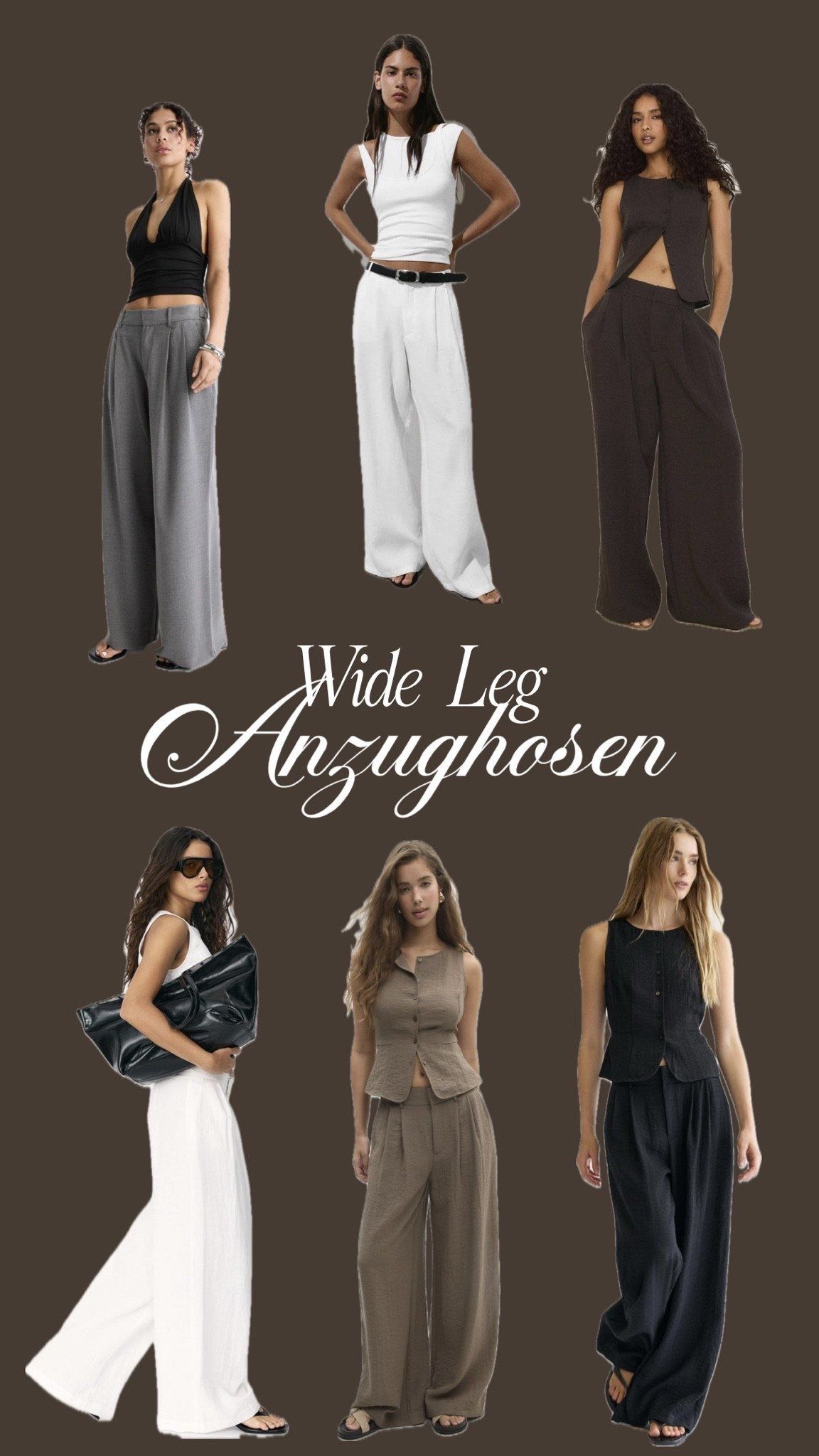 Wide Leg Anzughosen ✨