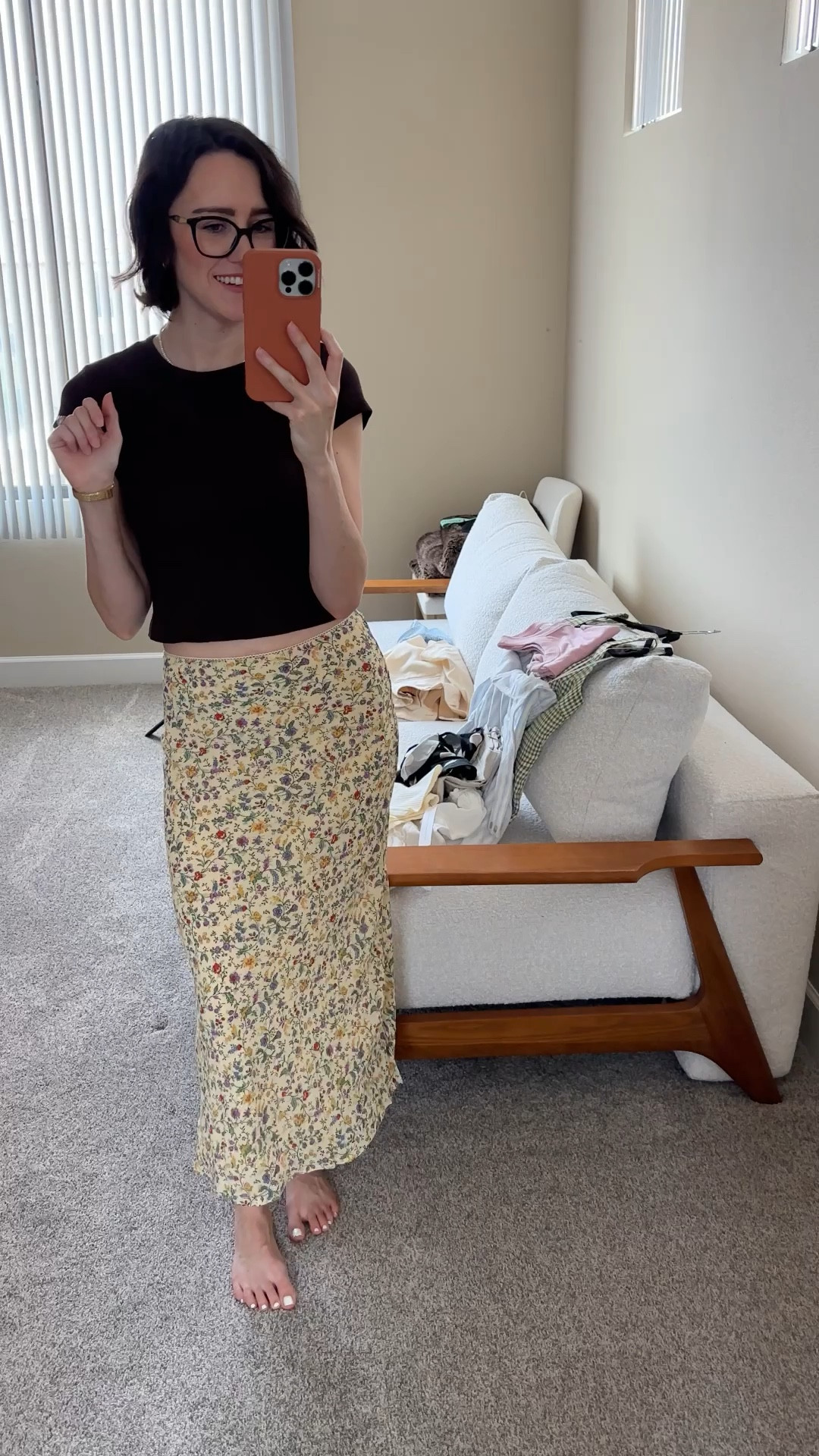 Okay some of you weren’t loving the ivory top I paired with this skirt yesterday & then I remembered that I have this chocolate brown crop top & I think it works?! 🤎💛 lmk what you think! The top is $48 and such a great closet staple to wear with shorts, jeans, skirts…you name it 🤗 wearing it in a small

#LTKFindsUnder50 #LTKStyleTip #LTKSeasonal