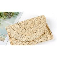 Ladies Clutch, Beach Bag, Woven Straw Natural Handmade Bridal Bag | Etsy (US)