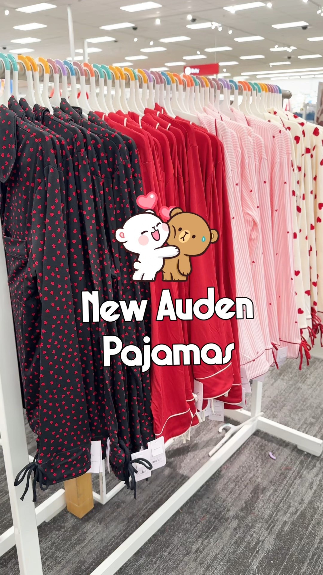 New Auden V-Day pajamas are now available online 🥰