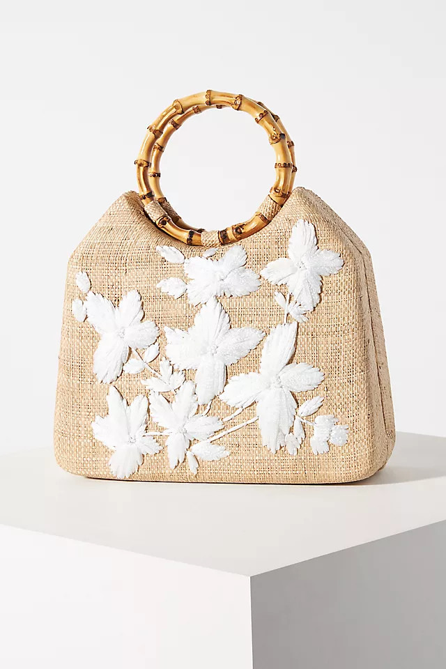 Serpui Flower Satchel | Anthropologie (US)