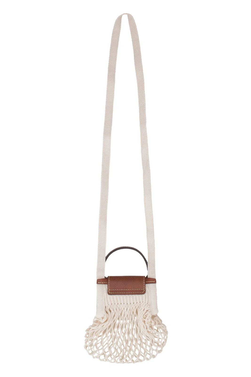 Longchamp Le Pliage Filet Mesh Crossbody Bag | Cettire Global