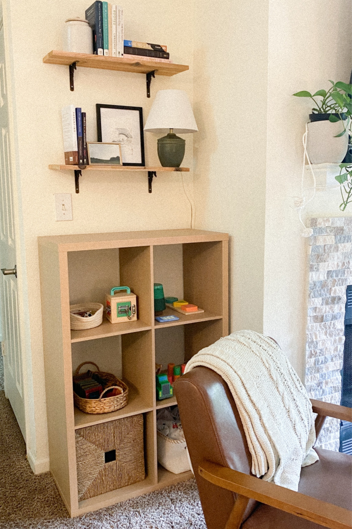 finally added some toy storage into our living room! it’s been working so well for our family! 🤍

#LTKFamily #LTKHome #LTKKids