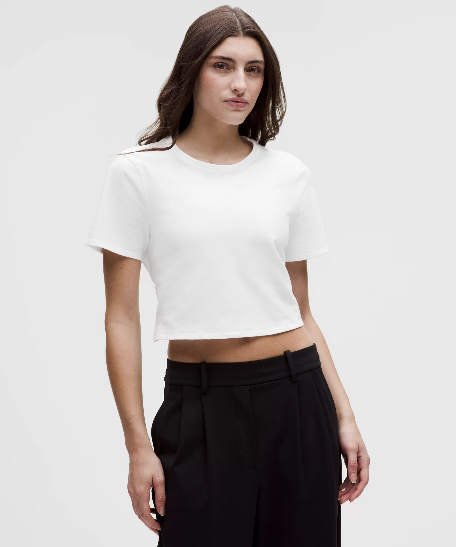 Tie-Hem Heavyweight Cotton T-Shirt | lululemon (CA)