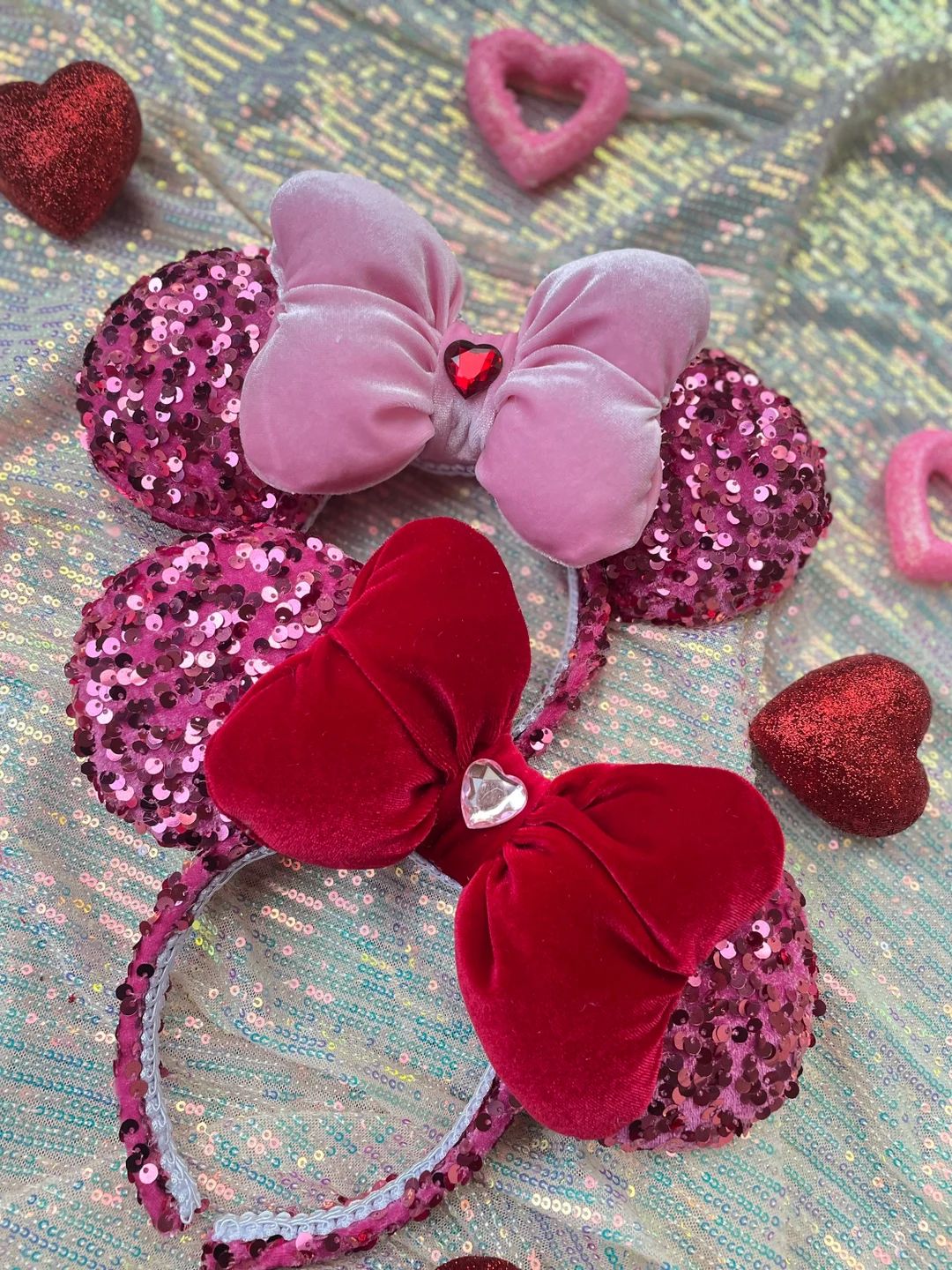 Valentine’s Day Minnie Ears | Etsy (US)