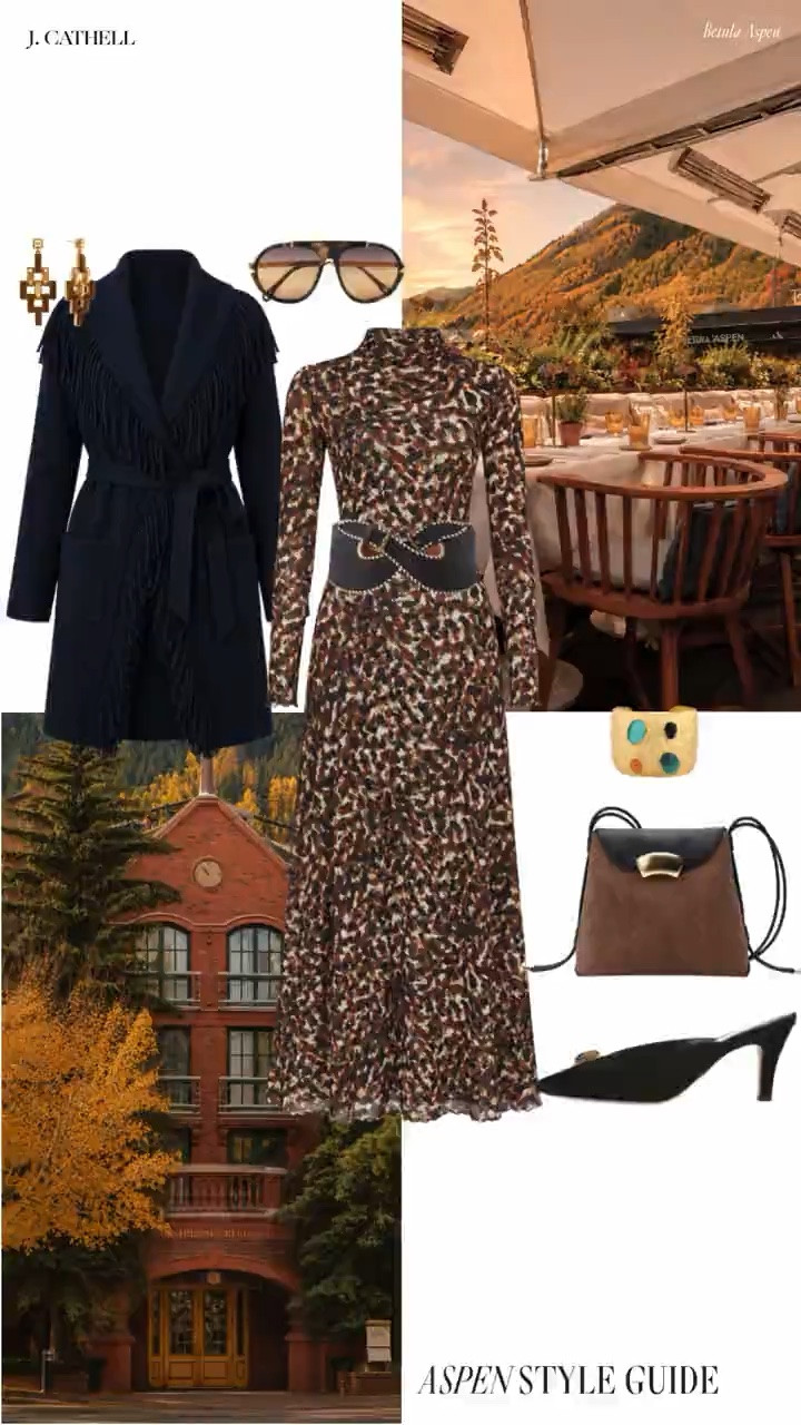 🍂 Aspen in the fall is equal parts mountain escape, incredible food, and some of the best western-inspired style of the season.

In A Fall Style Guide to Aspen, I’m sharing 11 chic outfits for a luxe getaway out west, plus a few of my favorite Aspen spots and the places still on my list for next time. Think rich suede, warm layered textures, polished boots, statement jackets, and elevated western pieces that feel perfectly at home in the mountains.

Whether you’re headed to Aspen this fall or simply love the luxe western look, tap to shop all 11 outfits and start planning your own mountain moment. 🤎🏔️✨

#LTKStyle #AspenStyle #FallFashion #WesternStyle #AspenOutfits #MountainChic #LuxeWestern #FallTravel #SuedeStyle #OutfitInspiration #LTKFinds

#LTKSeasonal #LTKOver40 #LTKTravel