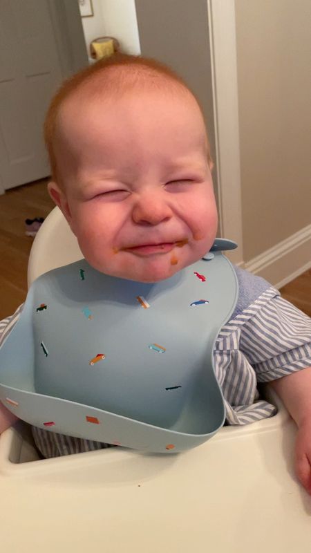 My favorite little face he makes when feeding! These bibs have been a big hit, too. We did BLW with Pierce, but Henry has had a harder time with solids thanks largely to a lot of sickness. We’re getting there and I found he took to these bibs at feeding moreso than the similar, but stiffer style we had and loved for Pierce. Linking those and some other baby mealtime favorites. 

#LTKkids #LTKbaby #LTKfamily