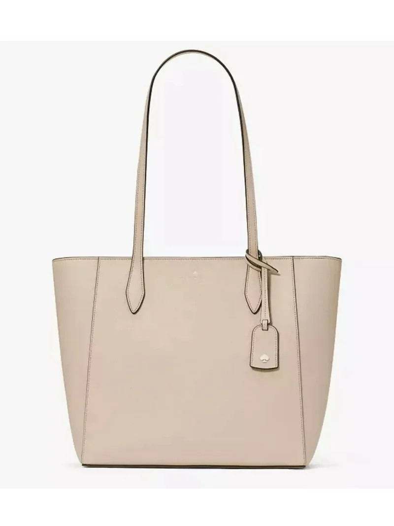Kate Spade New York Dana Saffiano PVC Warm Beige Large Tote Bag | Walmart (US)
