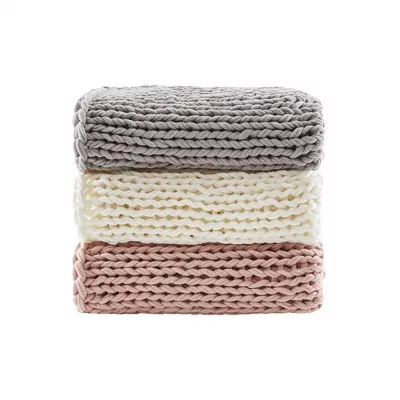 Giant Knit Blanket, Chunky Knit … curated on LTK