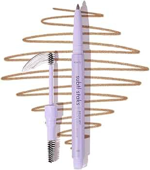 3-in-1 Brow Pencil - Vegan, Smudge-Proof, with Spoolie Brush and Clear Gel - Best Eyebrow Pencil ... | Amazon (US)