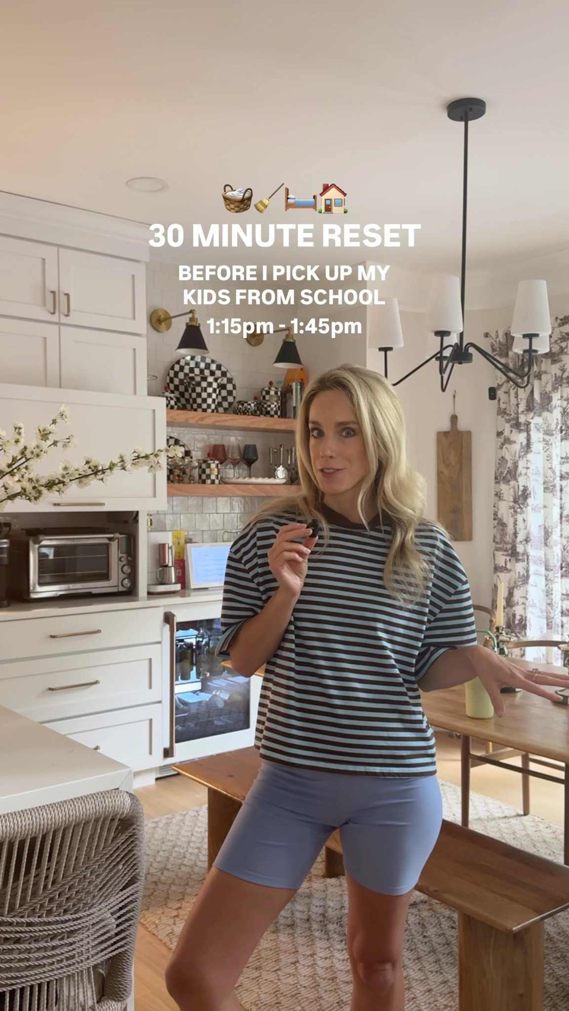 30 minute reset cleaning laundry ootd day in my life morning in my life reseting the house kids bedroom casual outfit kitchen 

#LTKmorningroutine #LTKdayinmylife #LTKmomlife